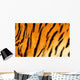 Bengal tiger skin. Wall Mural