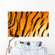 Bengal tiger skin. Wall Mural