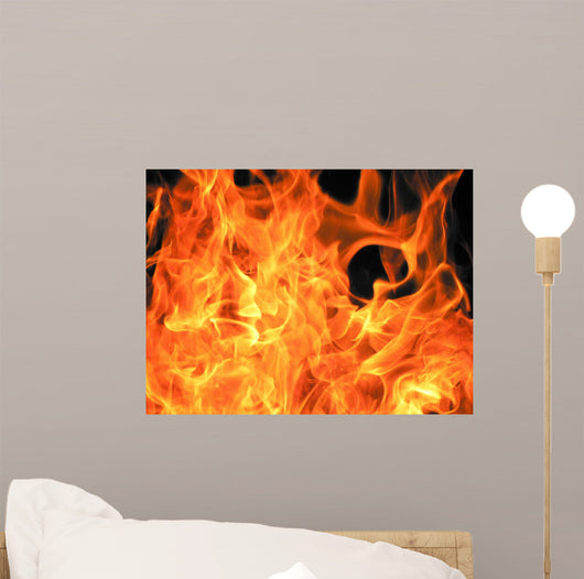 Fire Wall Mural