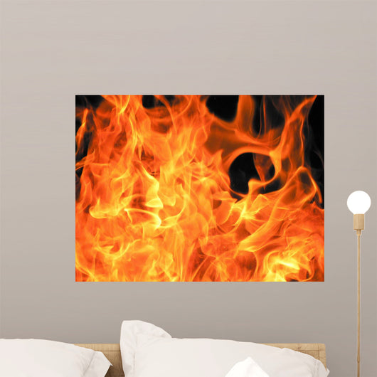 Fire Wall Mural