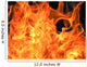 Fire Wall Mural