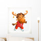 Reindeer, vector icon Wall Decal