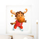 Reindeer, vector icon Wall Decal