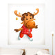 Reindeer, vector icon Wall Decal
