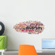 Diversity Word Cloud Concept Wall Decal