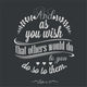 And as you wish that others would do to you, do so to them. Wall Mural