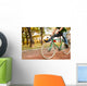 Man on bike Wall Mural