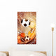 Sport balls background Wall Mural