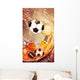 Sport balls background Wall Mural