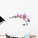 Flower Decals - Bunch of orchid with lila flowers Wall Decal