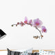Flower Decals - Bunch of orchid with lila flowers Wall Decal