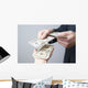 Money in the hands of the people Wall Mural