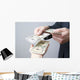 Money in the hands of the people Wall Mural