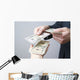 Money in the hands of the people Wall Mural