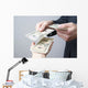 Money in the hands of the people Wall Mural