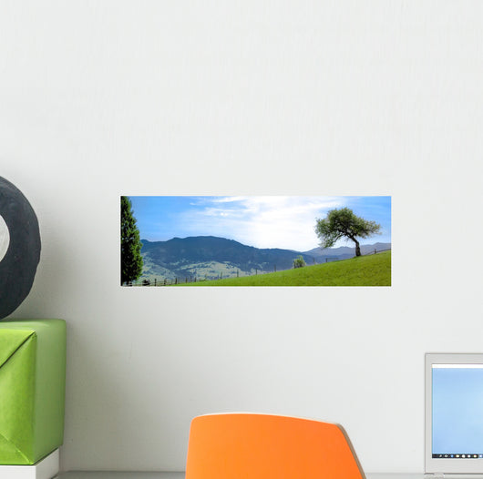 Mountain Panorama Ukrainian Carpathians