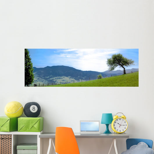 Mountain Panorama Ukrainian Carpathians