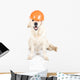 Construction dog Wall Decal