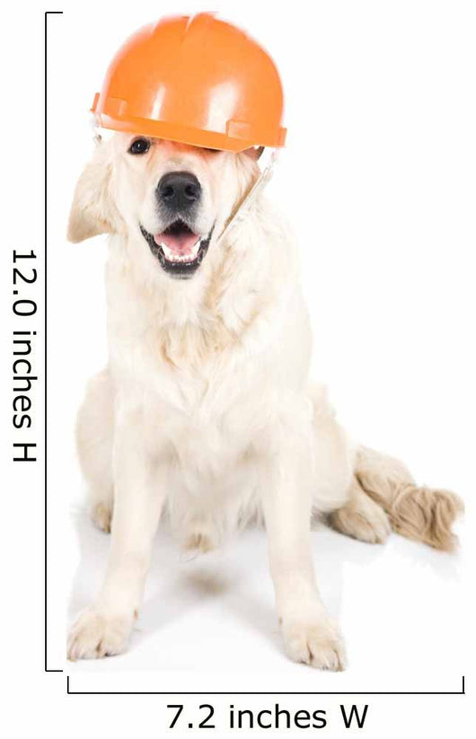 Construction dog Wall Decal
