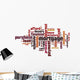 Mortgage word cloud Wall Decal