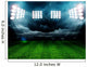 stadium lights at night and stadium Wall Mural