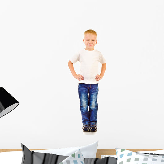 little boy Wall Mural