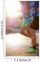 marathon runners morning Wall Mural