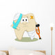 Diseased tooth Wall Decal