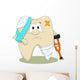 Diseased tooth Wall Decal