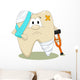 Diseased tooth Wall Decal