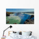 Beautiful vibrant panorama picture with a view on icelandic wate Wall Mural