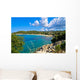 Beachscape of Aegean sea, Destenika beach, Sithonia Wall Mural