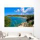 Beachscape of Aegean sea, Destenika beach, Sithonia Wall Mural