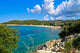 Beachscape of Aegean sea, Destenika beach, Sithonia Wall Mural