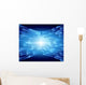 Blue Technology Abstract and