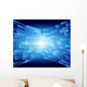 Blue Technology Abstract and