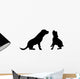 Vector Silhouette Dog