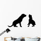 Vector Silhouette Dog