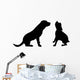 Vector Silhouette Dog