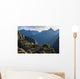 Rays of light on Machu Picchu ruins Wall Mural