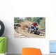 Rider driving in the quadbike race Wall Mural