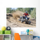 Rider driving in the quadbike race Wall Mural