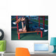 Fitness Couple on a Street Workout Wall Mural