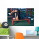 Fitness Couple on a Street Workout Wall Mural