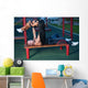 Fitness Couple on a Street Workout Wall Mural