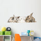 group of bunnies Wall Decal