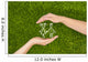 Open hands making a protection gesture Wall Mural