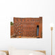 Wall with african tribal painting Wall Mural