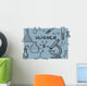 chemistry and science concepts Wall Decal