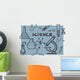 chemistry and science concepts Wall Decal